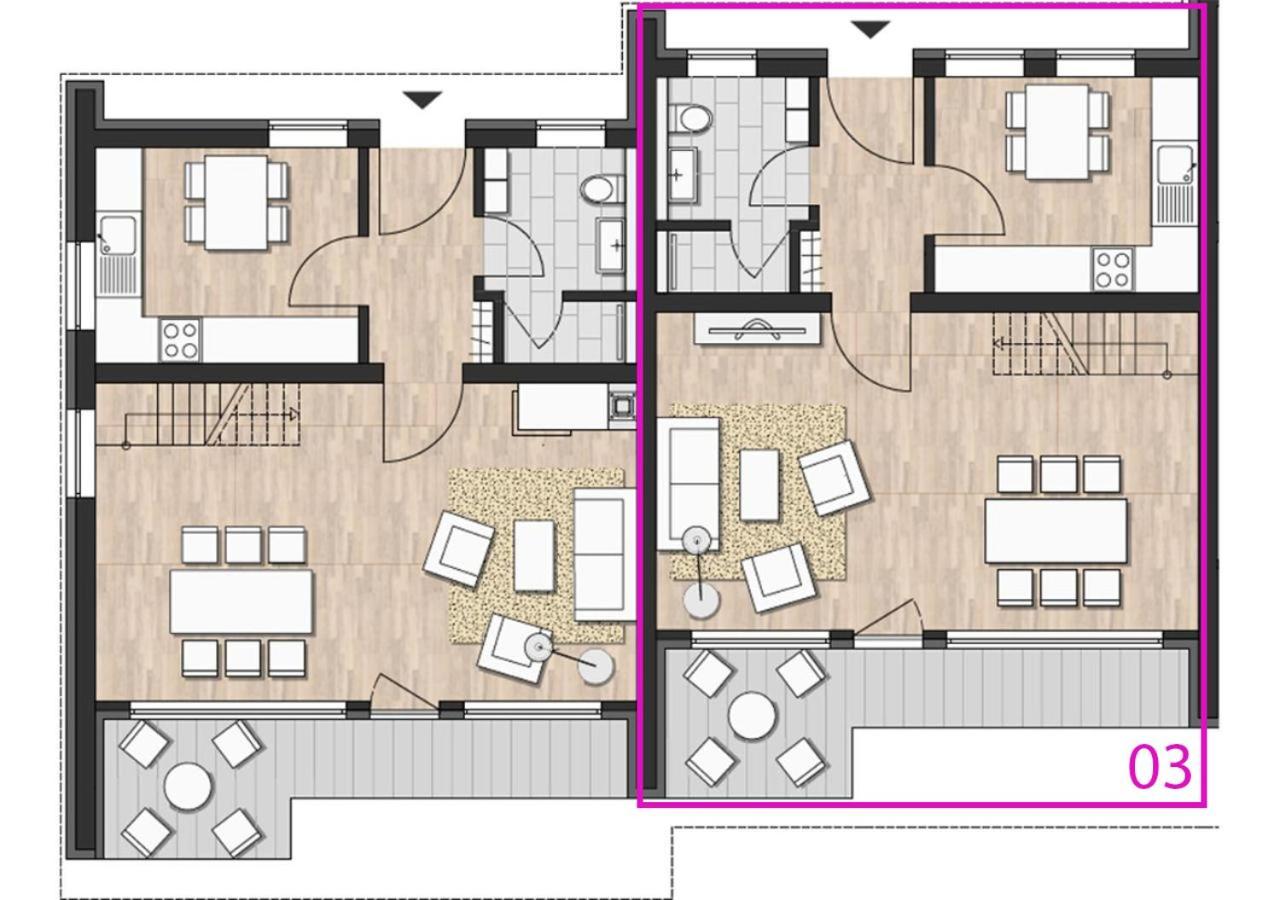 Apartamento Rurtal De Luxe Simmerath Habitación foto